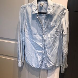 Chambray Top